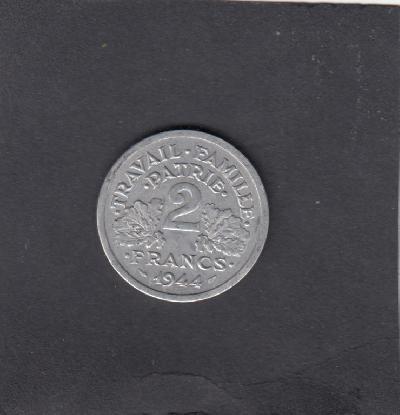 Beschrijving: 2 Francs  